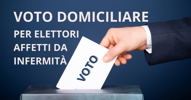 voto domiciliare infermi